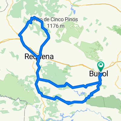 ruta montaña cerca de valencia ciudad