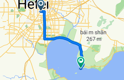 Route in der Bikemap App öffnen