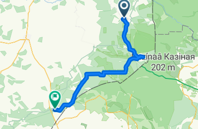 Route in der Bikemap App 枚ffnen