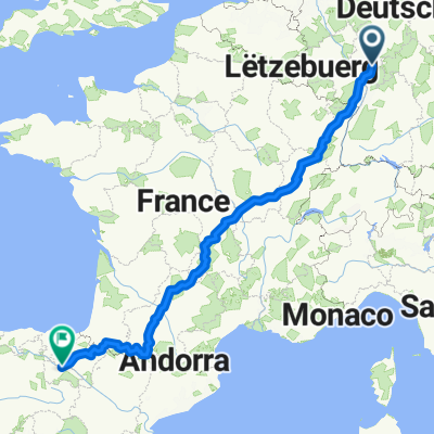 SGA - Tour 2015 Logroño - Gesamtstrecke