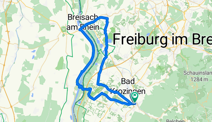 Staufen-Fessenheim-Breisach-Ihringen-Hartheim