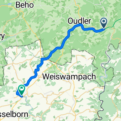 Vennbahn, Etappe 6: Burg-Reuland - Troisvierges