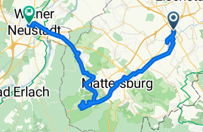 Route in der Bikemap App öffnen