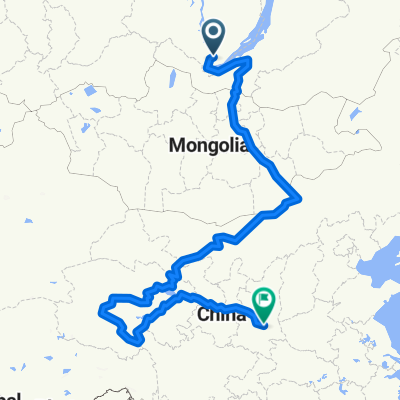 Russie - Mongolie - Chine