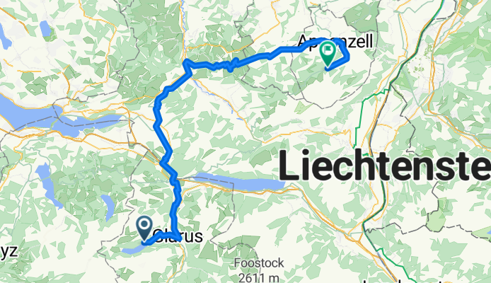 Alpine Tour: Klontal -> Lehmen
