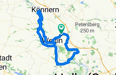 Route in der Bikemap App öffnen