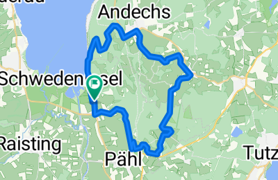 Route in der Bikemap App öffnen