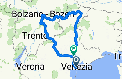 Route in der Bikemap App öffnen