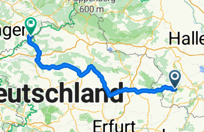Route in der Bikemap App öffnen