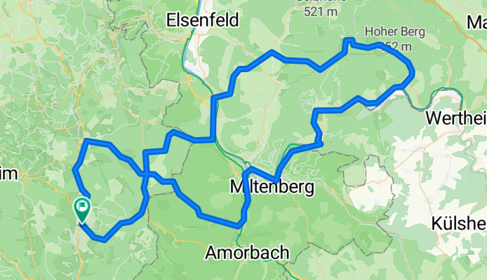 Open this route in Bikemap Web