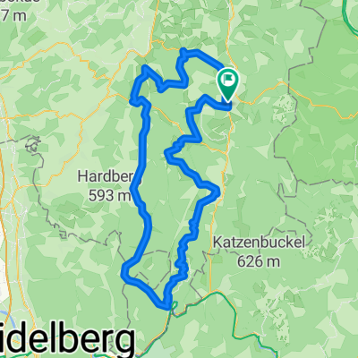 2. Tour Odenwald Klinge 