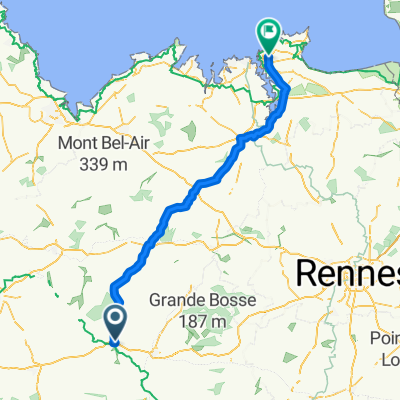 josselin to St Malo