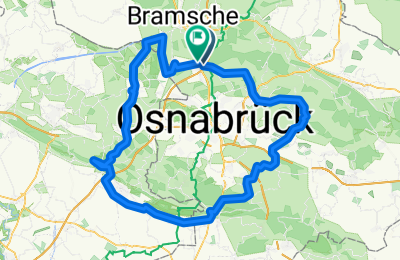 Route in der Bikemap App öffnen