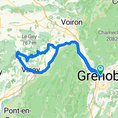 95 km vers Chasselay