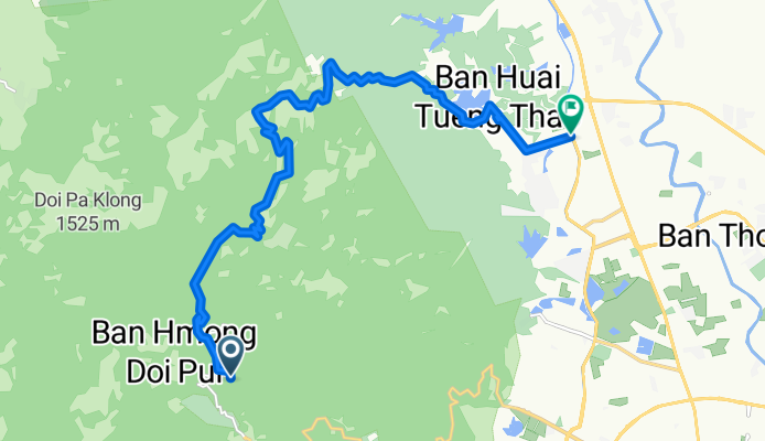 Doi Pui Northern Ridge Route