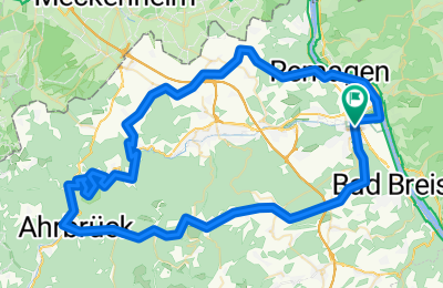 Route in der Bikemap App öffnen