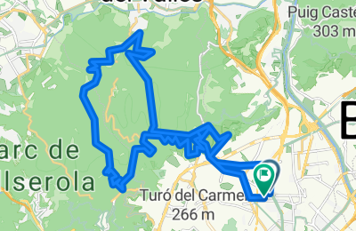Route in der Bikemap App öffnen