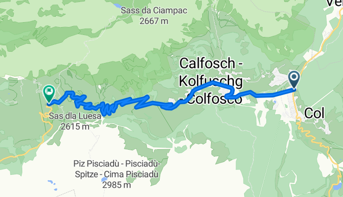 Corvara-Passo Gardena
