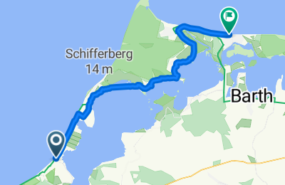 Route in der Bikemap App öffnen