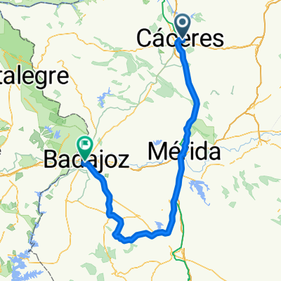 CACERES - BADAJOZ (LLA) ETAPA 2