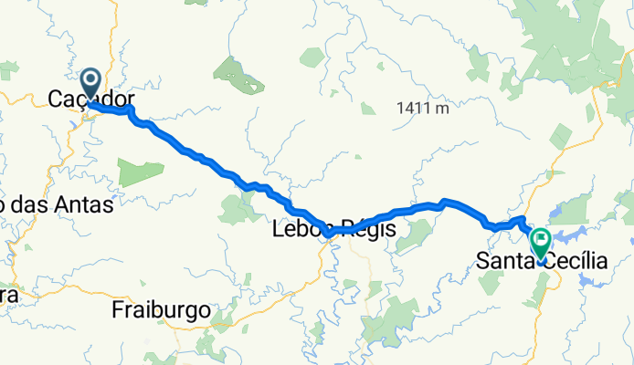 Caçador - Santa Cecília
