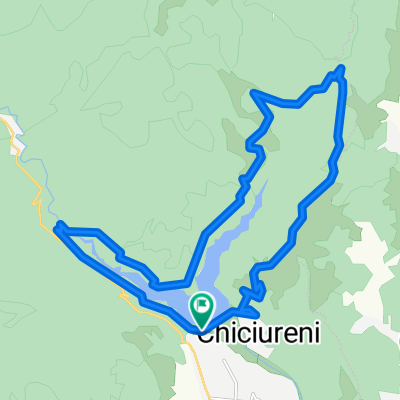Traseul Ocolul Lacului Maneciu