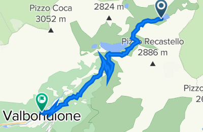 Route in der Bikemap App öffnen