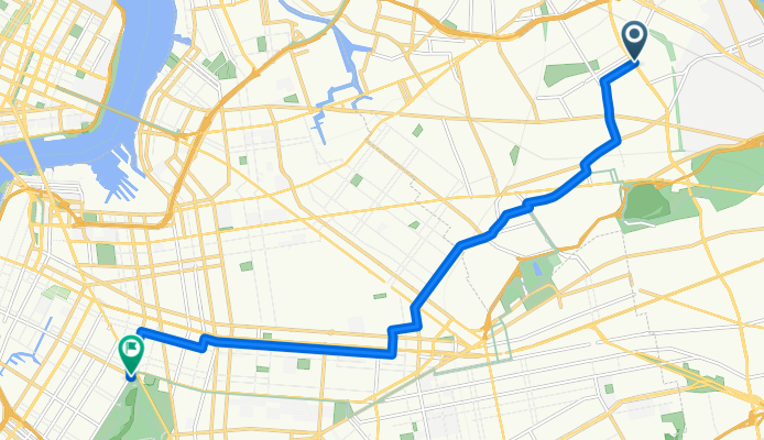 Prospect Park from Rego Park #2