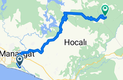 Route in der Bikemap App öffnen