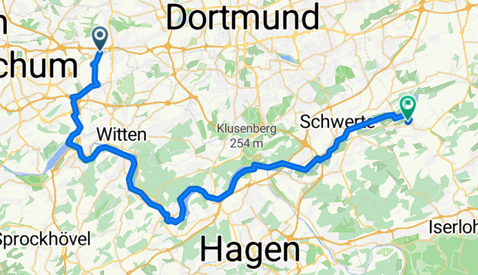 Bochum-Werne - Iserlohn-Hennen