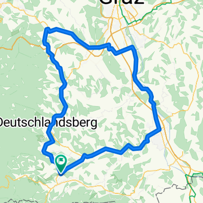 Wies - Krottendorf - Lieboch - Kalsdorf - Gralla - Gleinstätten - Wies