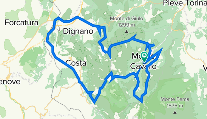 Monte Cavallo e piana di Colfiorito