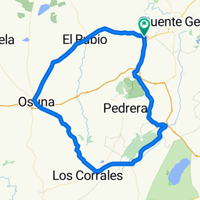 18. HERRERA -  ESTEPA – SIERRA YEGUAS – LA JARA – OSUNA – EL RUBIO - HERRERA