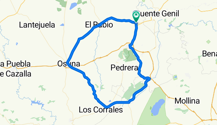18. HERRERA -  ESTEPA – SIERRA YEGUAS – LA JARA – OSUNA – EL RUBIO - HERRERA