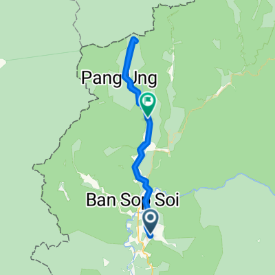 Mae Hong Son - Mae Aw,und zurueck