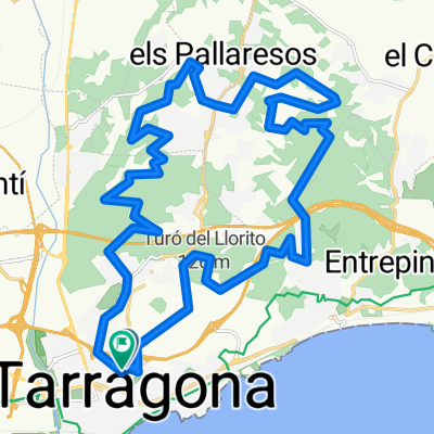 Variant eutiches Ruta BTT Tarragona