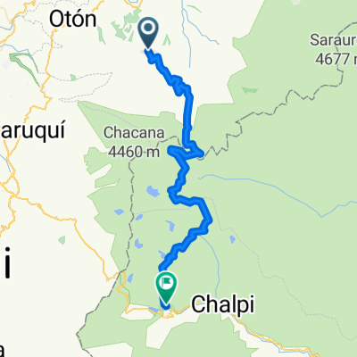 Cangahua - Papallacta