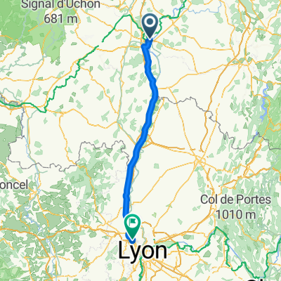 Salon-Sur-Sarone til Lyon