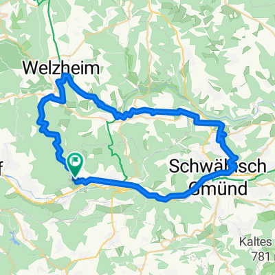 Vier Täler Tour bei Welzheim