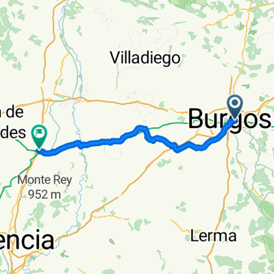 Jakobsweg 32. Etappe Burgos - Fromista