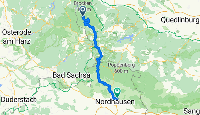 Schierke-Brocken- Nordhausen