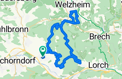 Route in der Bikemap App öffnen