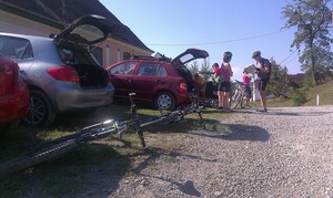 Point fort 1 sur l’itinéraire Bikemap « SZT / TBT.Szászfehéregyházi túra szept.13 »