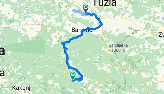 Modračko jezero - Živinice - Banovići - Ribnica Dio - Solun - Očevija