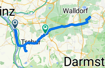 Route in der Bikemap App öffnen
