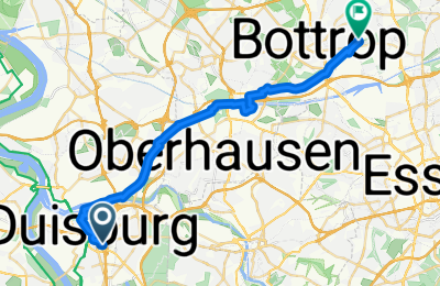 Route in der Bikemap App öffnen