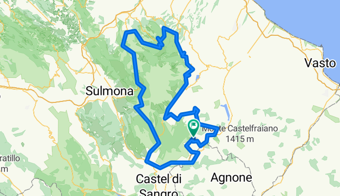 Randonée extreme Monti Pizzi e Majella