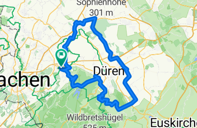 Route in der Bikemap App öffnen