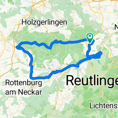 Walddorf - Schönbuch - Wurmlingen - Rundtour