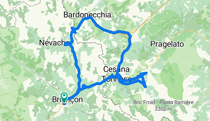 Briancon-Montgenevre-Sestriere-Echelle-Briancon